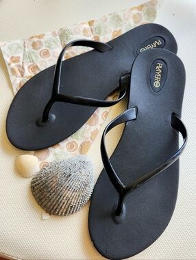 PLAYERO  Black  Flip Flops